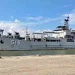 KRI Teluk Banten Kirim Bantuan Bencana