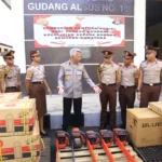 Taruna Akpol Batalyon 59 Salurkan Bantuan Bencana