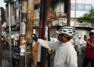 Wali Kota Madiun Sisir Fasum dan Parkir Liar Lewat Patroli Gowes