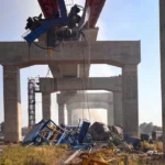 Crane Jatuh Timpa Kereta di Thailand