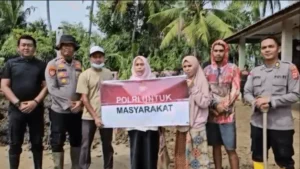 Polres Pidie Jaya Gotong Royong Pulihkan Sekolah dan Fasilitas Umum