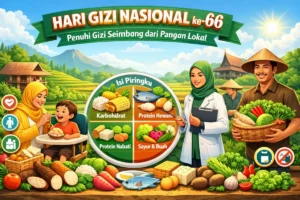 Peringatan HGN ke-66, Pemerintah Ajak Masyarakat Penuhi Gizi