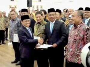 Prihati Pujowaskito Resmi Jadi Dirut BPJS, Cak Imin Bahas Peserta Nonaktif