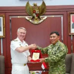 Asops Panglima TNI Terima Kunjungan Kepala Operasi Gabungan Australia