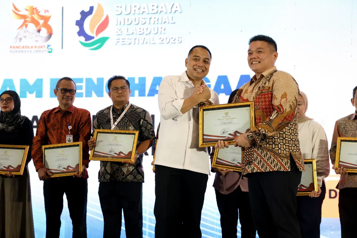 Job Fair Surabaya 2026 Serap 1.200 Tenaga Kerja, Eri Cahyadi Apresiasi Pengusaha