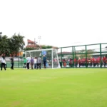 Lapangan Rangkah Surabaya Disulap Jadi Fasilitas Olahraga Modern