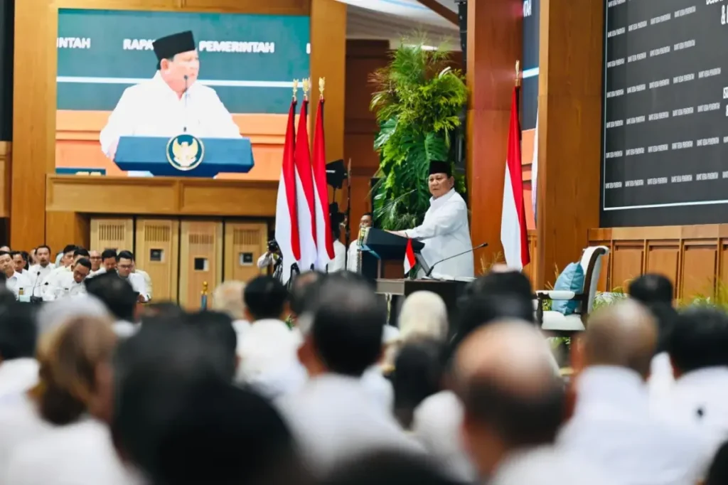 Presiden Prabowo Subianto Soroti 3 Krisis Global di Rapat Kerja 2026