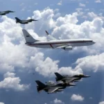 TNI AU Kawal Pesawat Presiden Prabowo Subianto di HUT ke-80