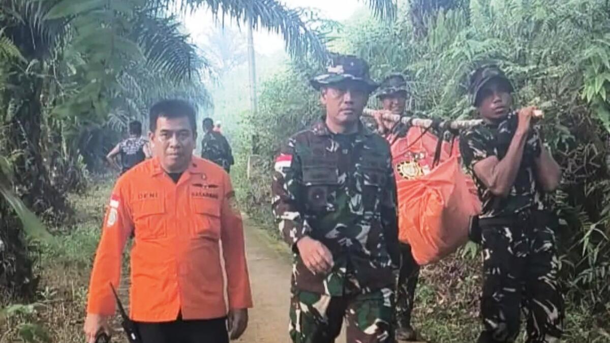 Evakuasi Helikopter PK-CFX di Sekadau, 8 Korban Ditemukan dan Dievakuasi