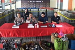 Gudang Solar Subsidi 17.000 Liter di Gresik Digerebek, 1 Pelaku Ditangkap