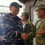 Kasal dan Menhan Tinjau Latopslagab Baksensus 2026 di Pulau Gundul, Libatkan Pimpinan TNI