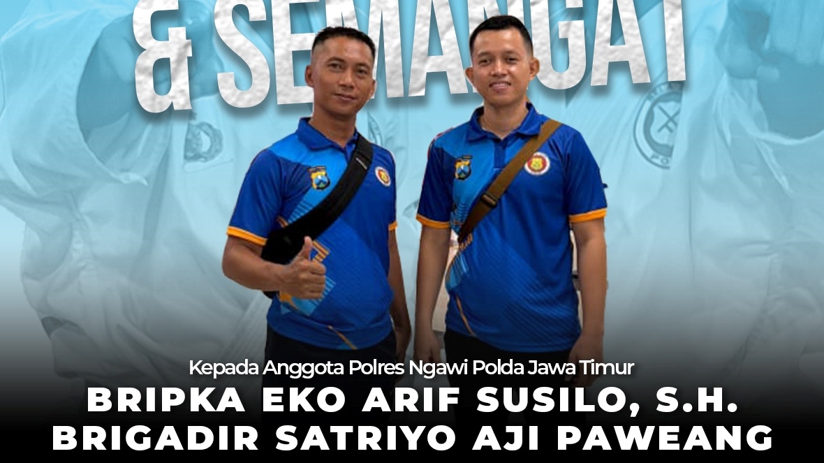 Dua Personel Polres Ngawi Wakili Polda Jatim di Kapolri Cup 2026