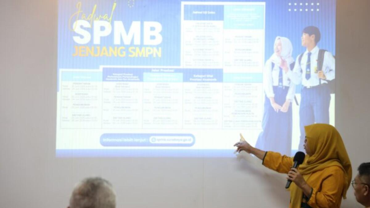 Jalur Prestasi SPMB Surabaya 2026 Kini Pakai Gabungan Nilai Rapor dan TKA