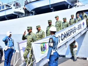 KRI Canopus-936 Resmi Tiba, Perkuat Kemampuan Survei dan Pemetaan Laut TNI AL