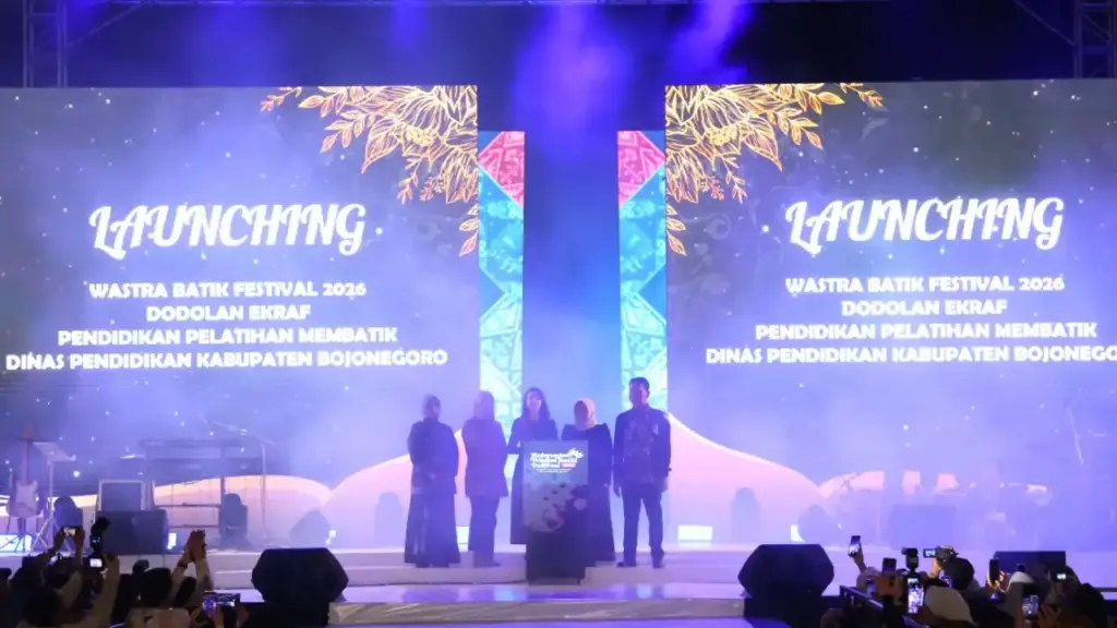 Bojonegoro Wastra Batik Festival 2026 Resmi Dibuka, Angkat Batik dan Ekonomi Kreatif Daerah