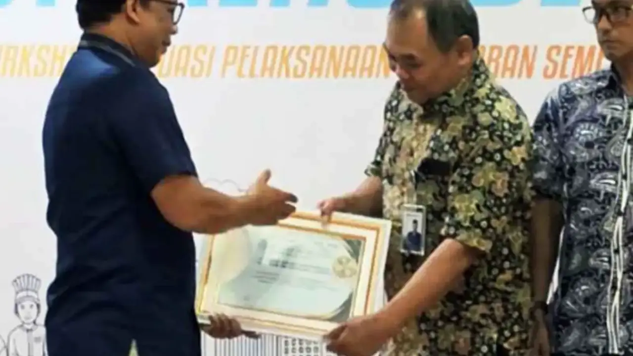 Kantor Pusat BPKP Borong Tiga Penghargaan Kinerja Pelaksanaan Anggaran Semester II 2025