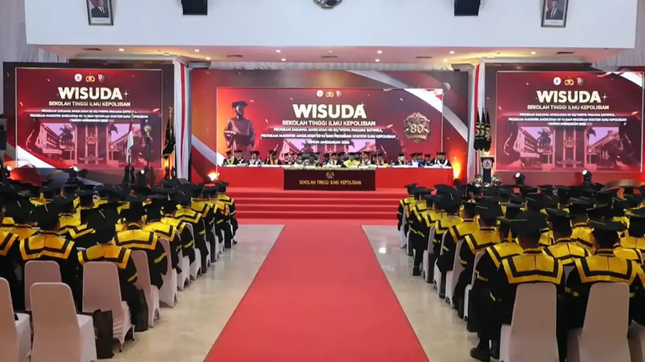 STIK Polri Wisuda 289 Lulusan, Siapkan SDM Profesional dan Berintegritas