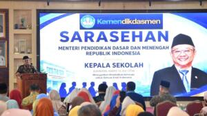 Sarasehan di Sumbawa, Mendikdasmen Serap Aspirasi Kepala Sekolah