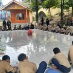 Kenalkan Seni Ecoprint, Mahasiswa KKN Umla Latih Kreativitas Siswa di Sendangagung