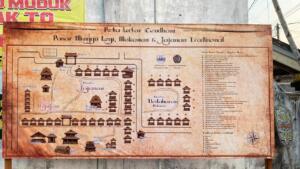KKN Kelompok 10 Umla Hadirkan Peta Latar Cendhani Pasar Minggu Legi di Sendang Duwur