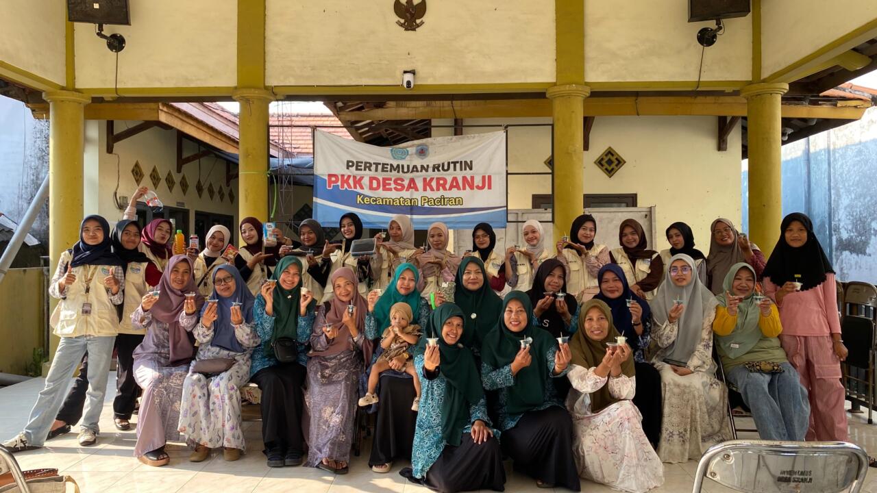 Mahasiswa KKN Umla Edukasi Ibu PKK Desa Kranji Manfaatkan Bunga Telang sebagai TOGA
