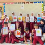 Satu Gambar Mata Jadi Beragam Karya, KKN UMLA Asah Kreativitas Siswa Lohgung