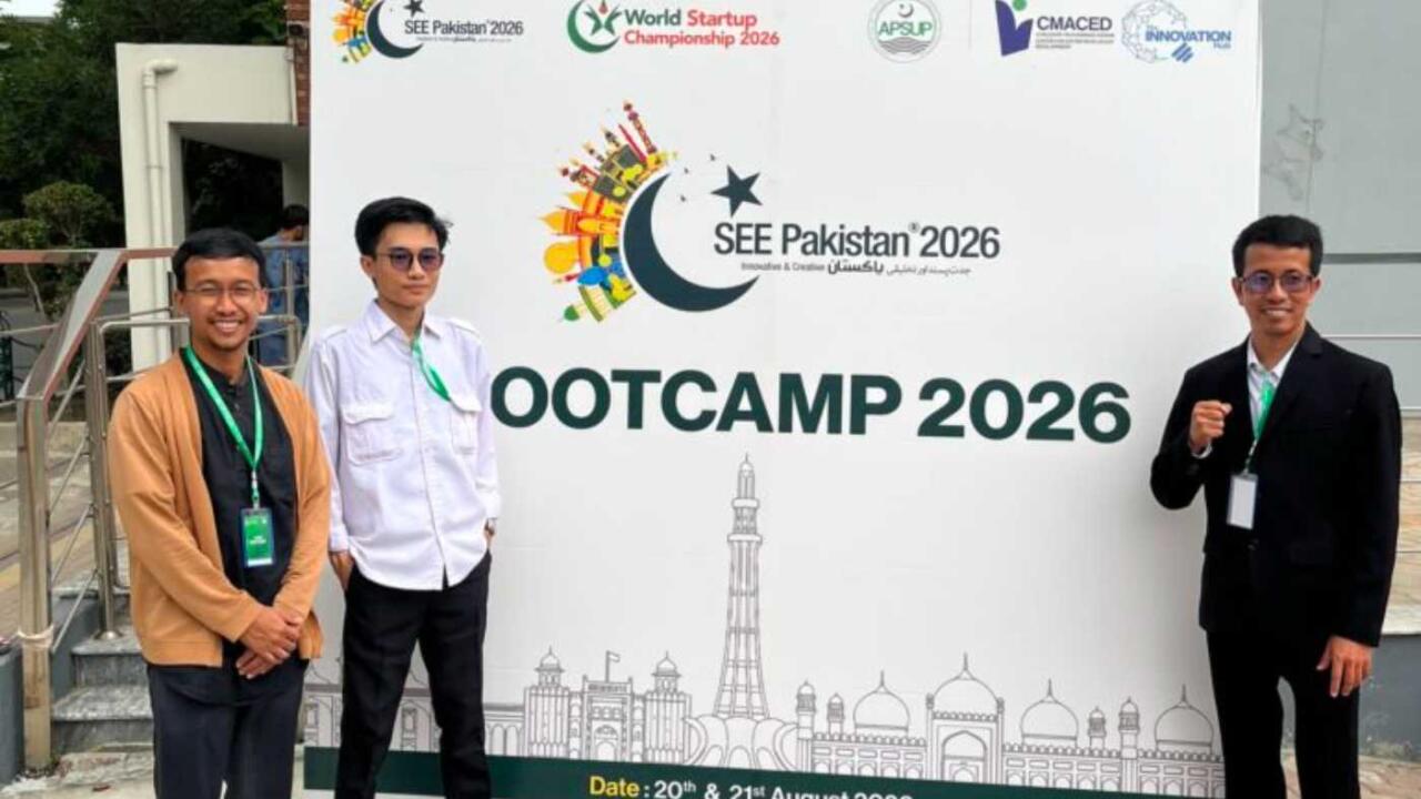 Tiga Startup Binaan Unair Tembus Final World Startup Championship 2026 di Pakistan