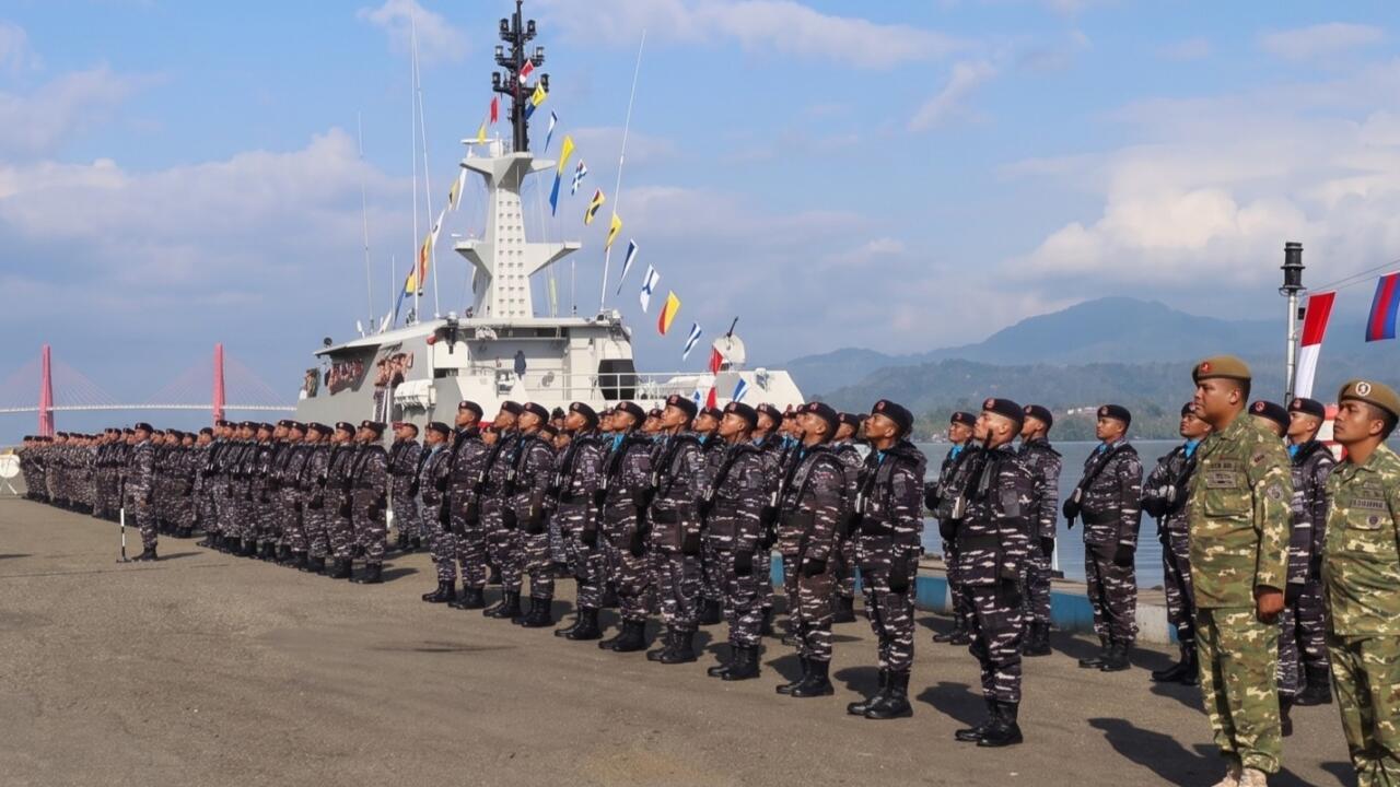 Hari Jadi ke-81 TNI AL, Kodaeral IX Gelar Apel Siaga di Ambon